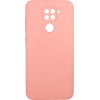 Soft Touch Silicone Xiaomi - OEM - Ροζ - Redmi Note 9